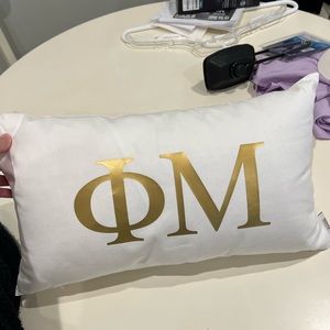 Phi Mu Pillow